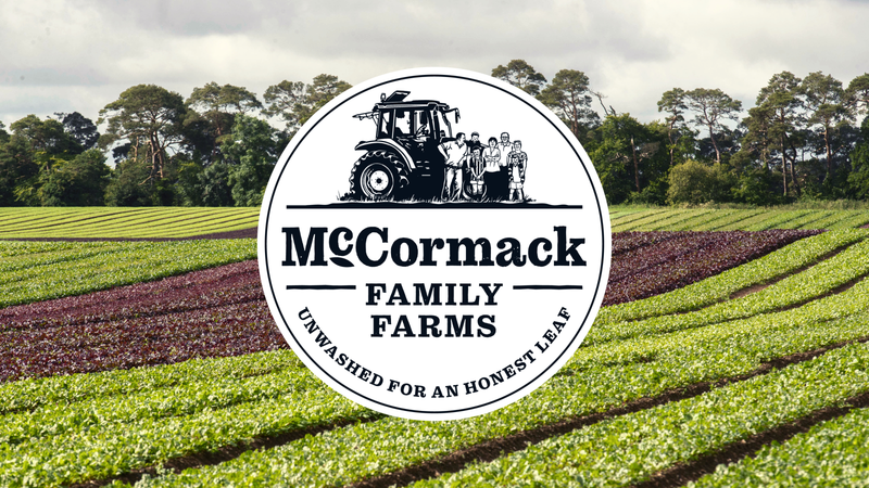 At McCormack Farms, we produce Baby leaves and fresh herbs. A family run farm.
