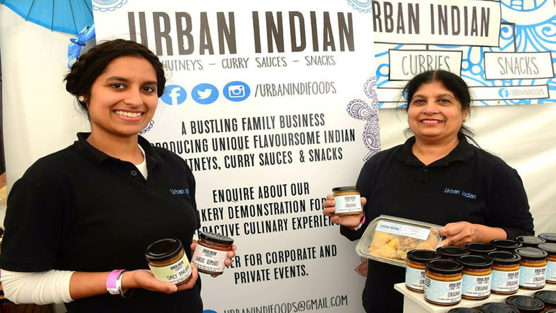 Urban Indian, a bustling family business, producing unique flavoursome Indian chutneys, curry sauces and snacks.