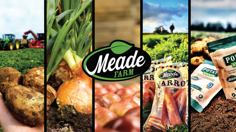 Meade Potato Company, from farm to fork, the Meade family grows, packs and distributes premium fresh and prepared fruit and veg to retailers and foodservice customers nationwide.