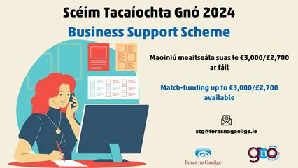 Business Support Scheme 2024 - Foras na Gaeilge